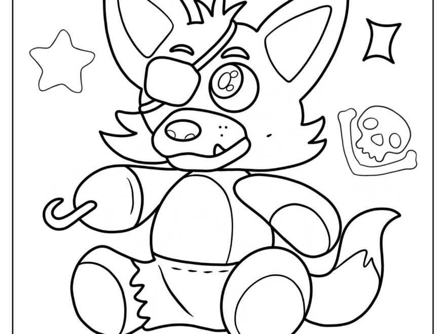 28 Five Nights At Freddie s Coloring Pages Free PDF Printables