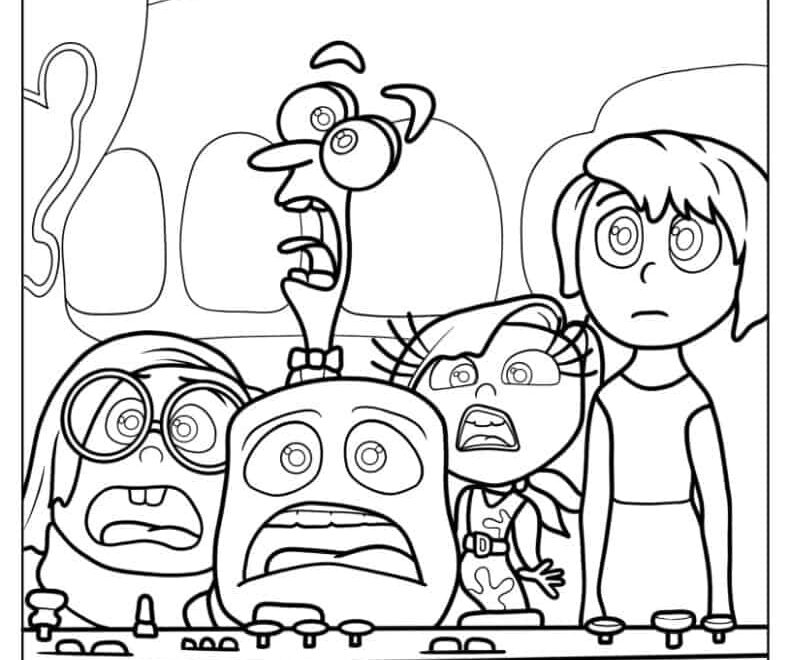 28 Inside Out Coloring Pages Free PDF Printables