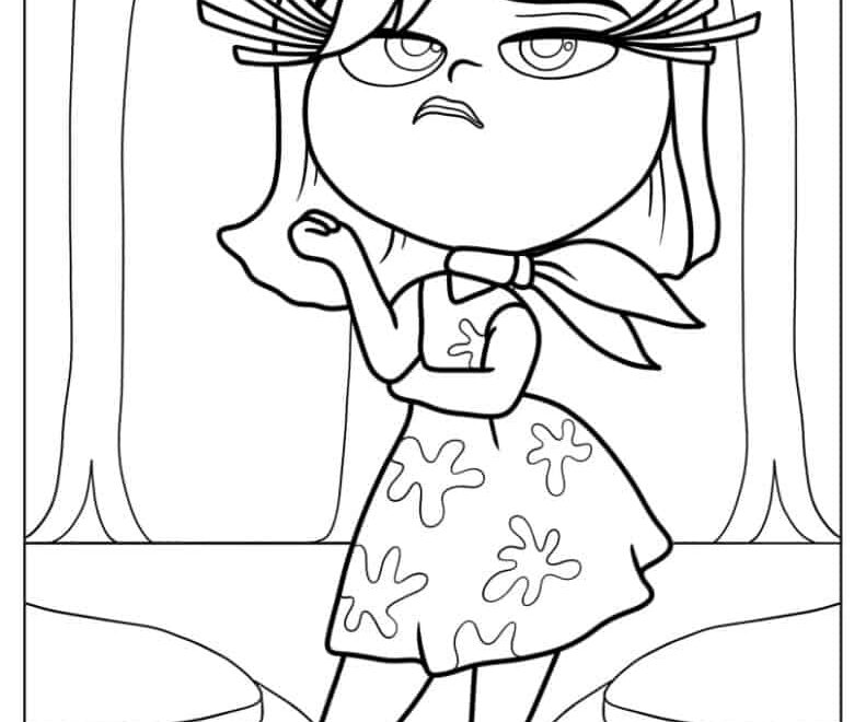 28 Inside Out Coloring Pages Free PDF Printables