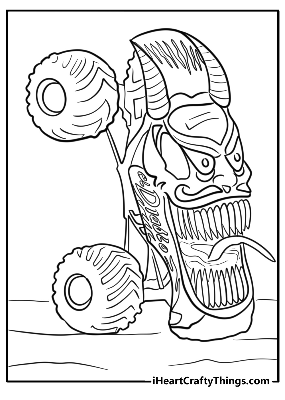 29 New Monster Jam Coloring Pages 100 Free To Print 29 New Monster Jam Coloring Pages 100 Free To Print