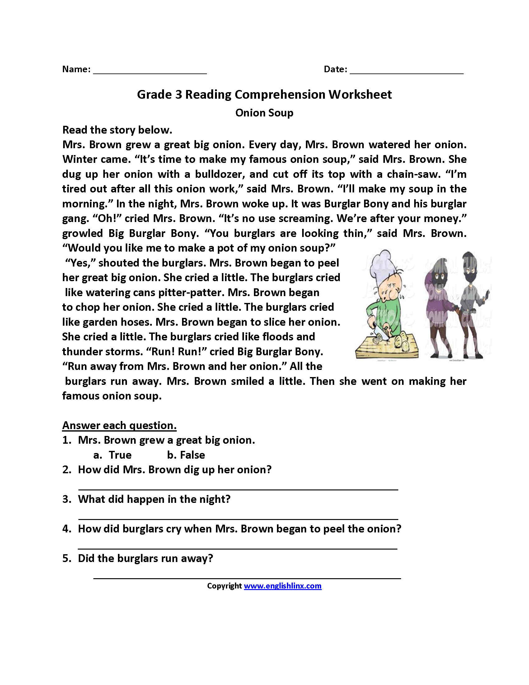 3rd reading comprehension worksheets 3rd reading comprehension worksheets