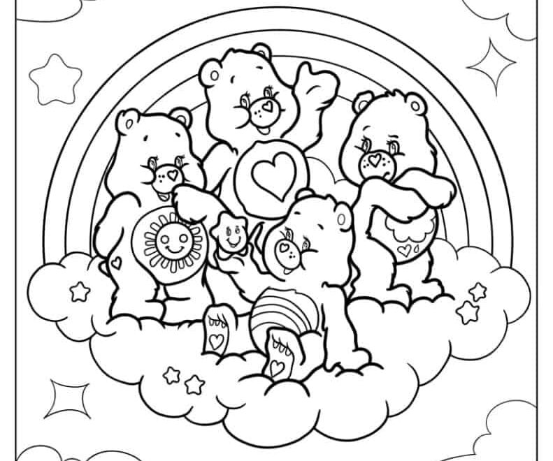 30 Care Bears Coloring Pages Free PDF Printables