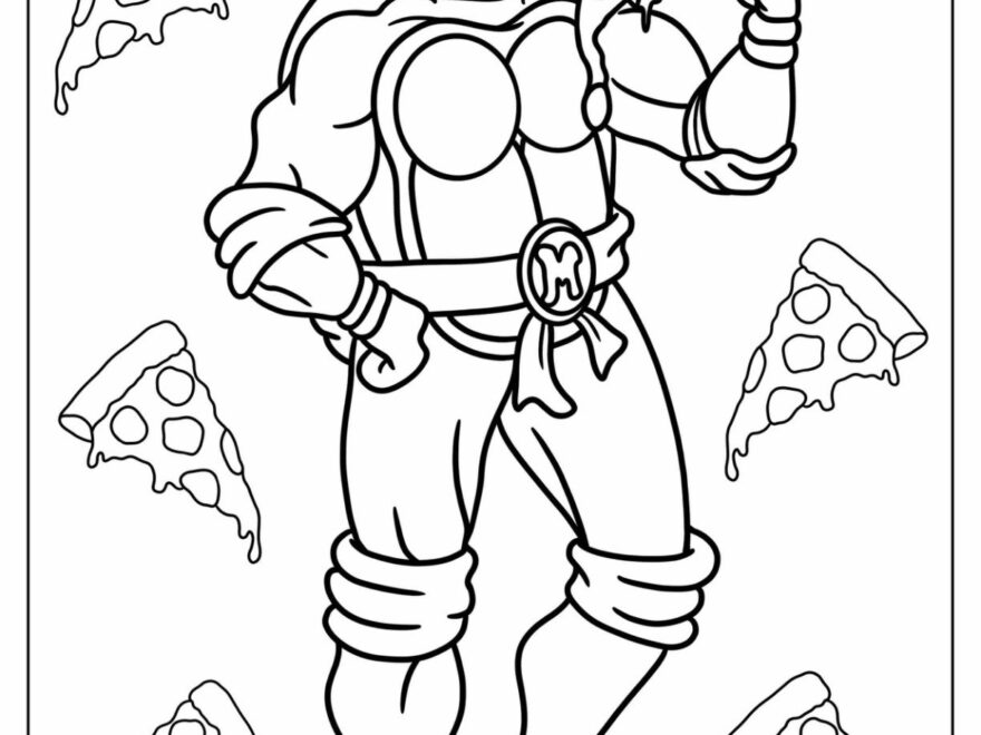 30 Ninja Turtles Coloring Pages Free PDF Printables