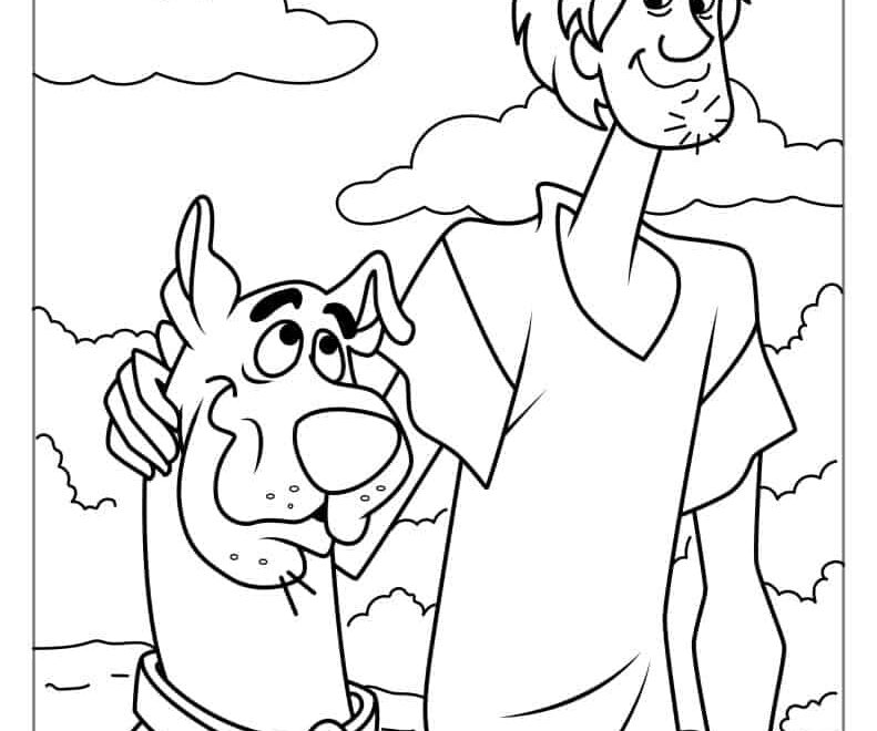 30 Scooby Doo Coloring Pages Free PDF Printables