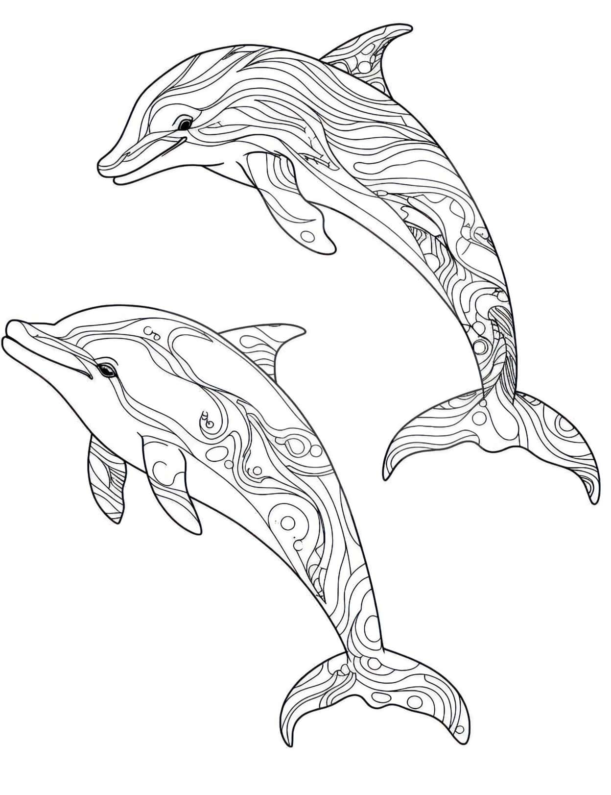 32 Dolphin Coloring Pages For Kids And Adults Our Mindful Life 32 Dolphin Coloring Pages For Kids And Adults Our Mindful Life