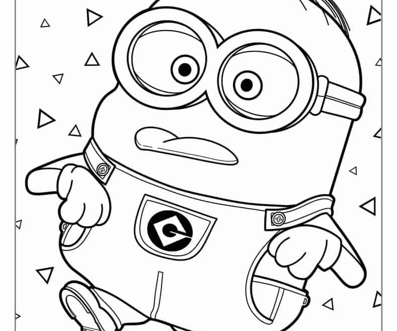 32 Minion Coloring Pages Free PDF Printables