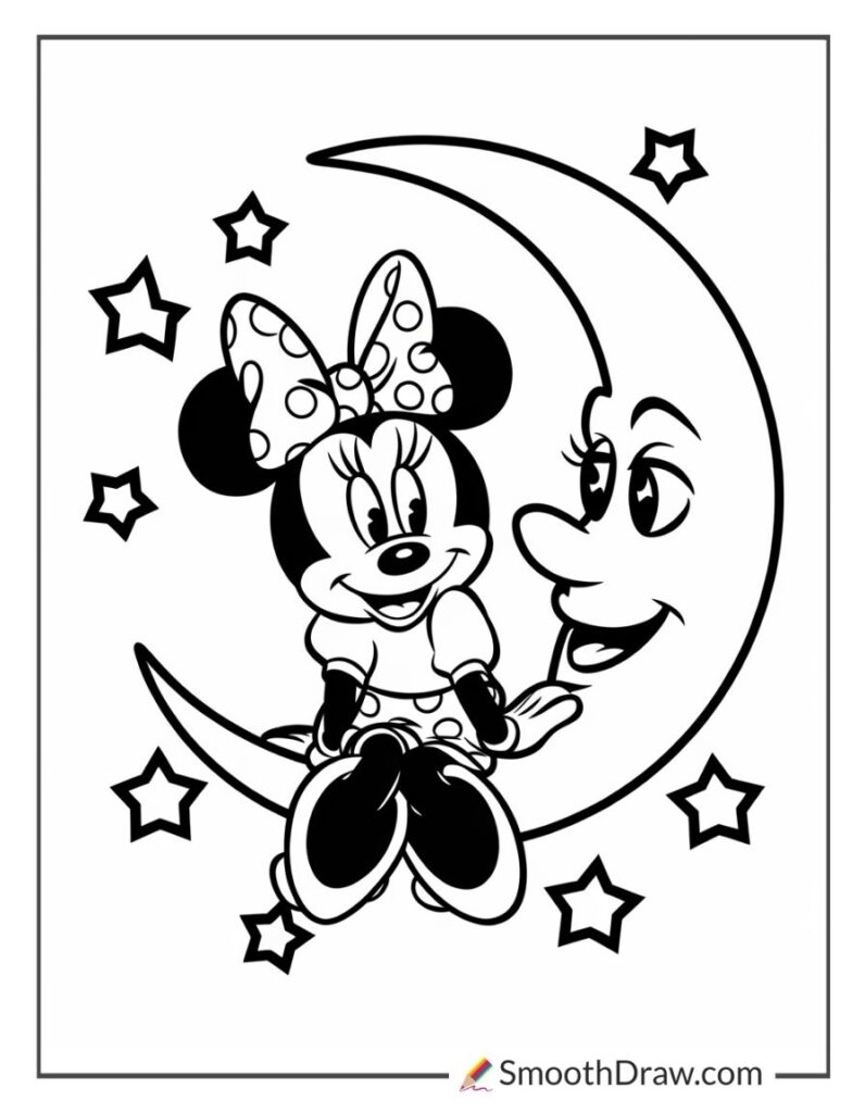 32 Minnie Mouse Coloring Pages Free Printables  32 Minnie Mouse Coloring Pages Free Printables