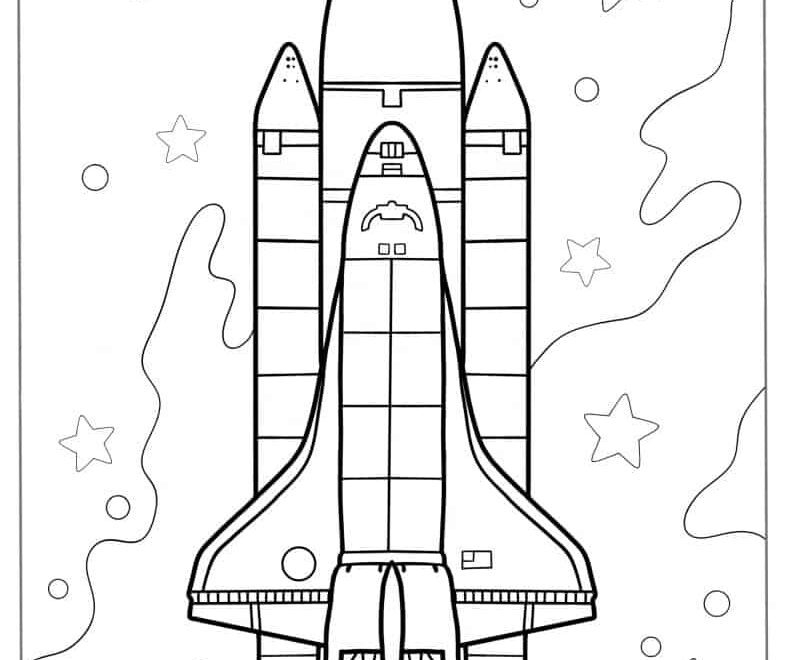 33 Rocket Coloring Pages Free PDF Printables