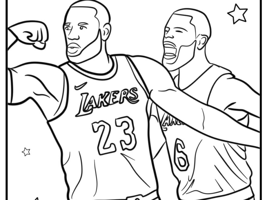 34 New Lebron James Coloring Pages 100 Free To Print