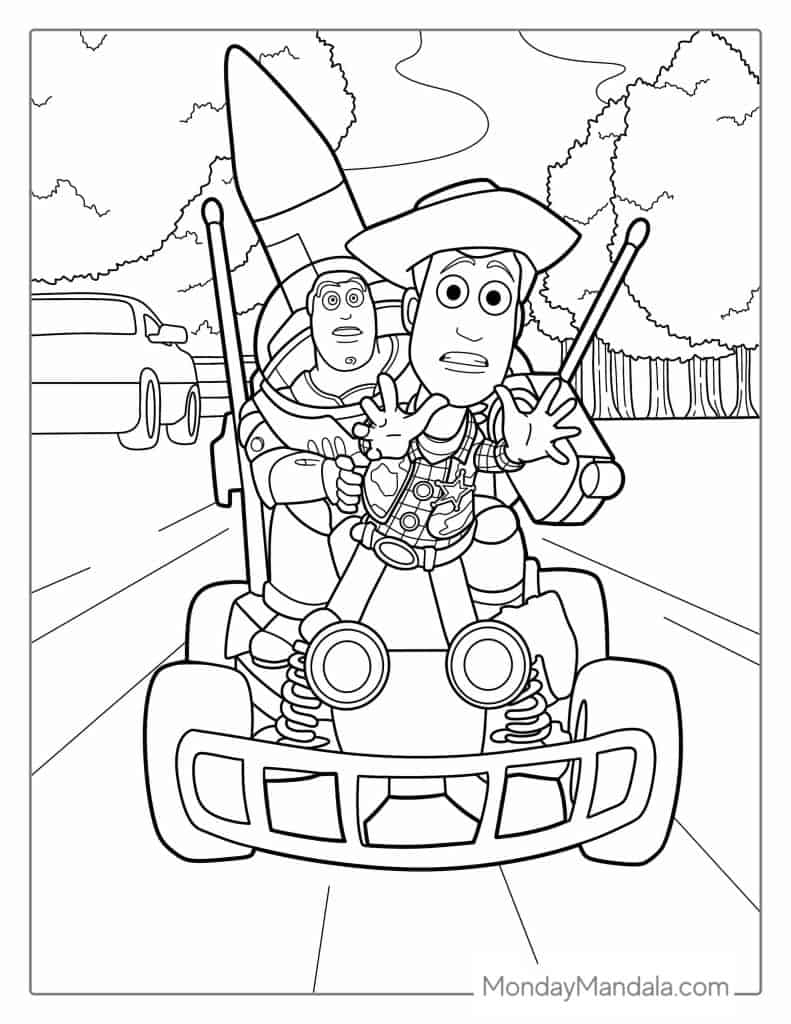 buzz lightyear coloring page buzz lightyear coloring page