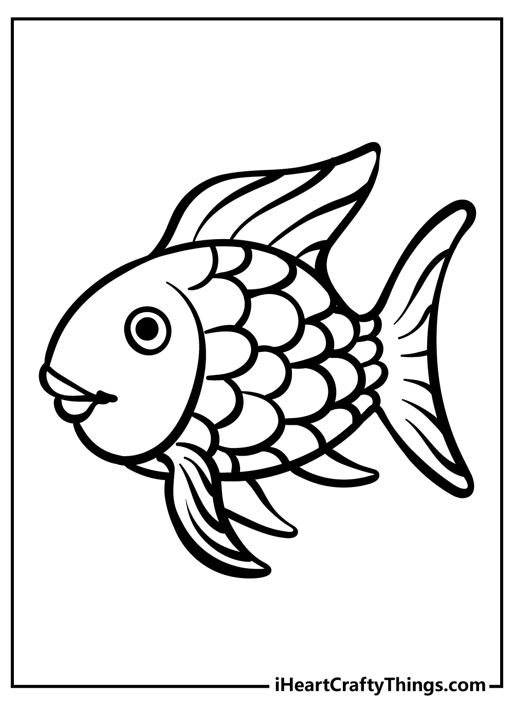 35 Fish Coloring Pages 100 Free Printables  35 Fish Coloring Pages 100 Free Printables