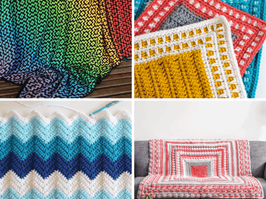 35 Free Crochet Patterns For Afghans Cream Of The Crop Crochet