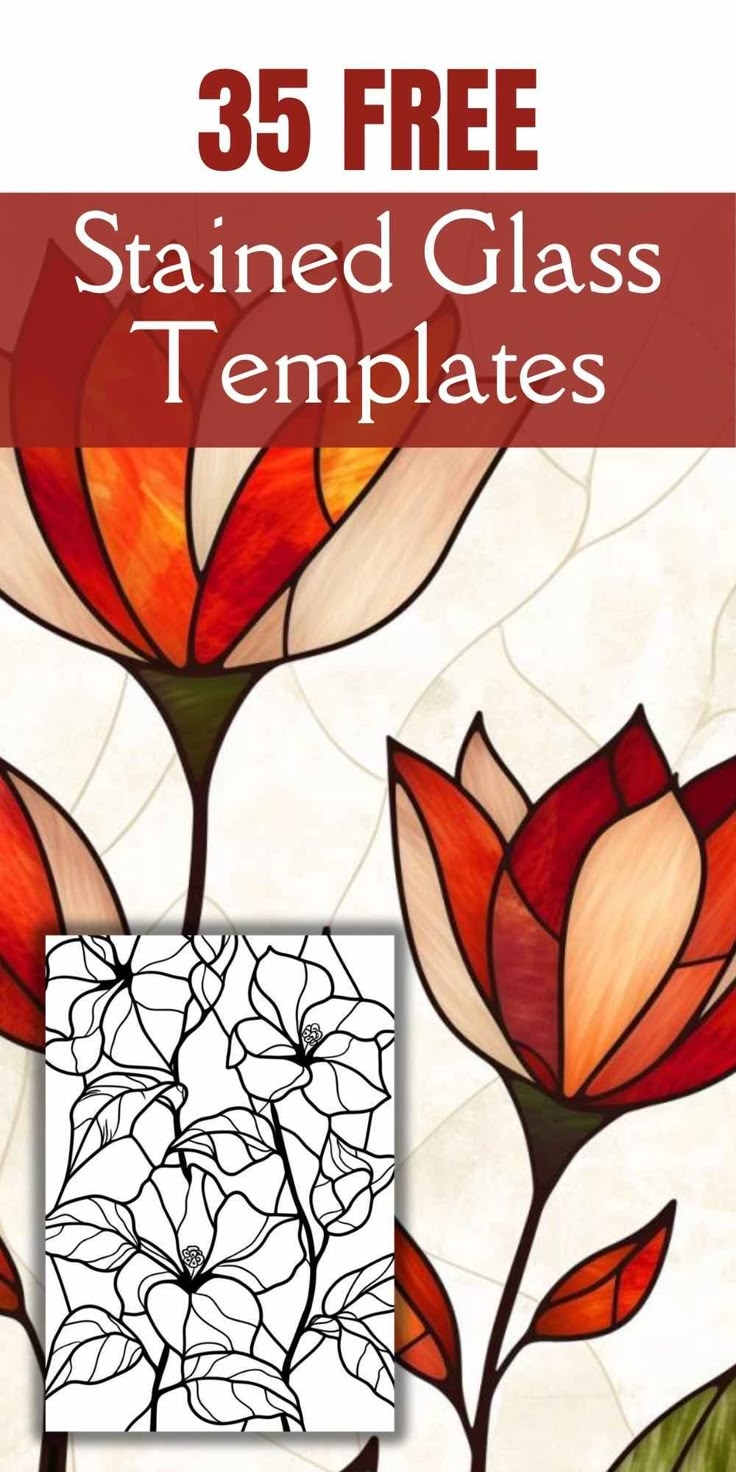 35 Free Printable Stained Glass Patterns 