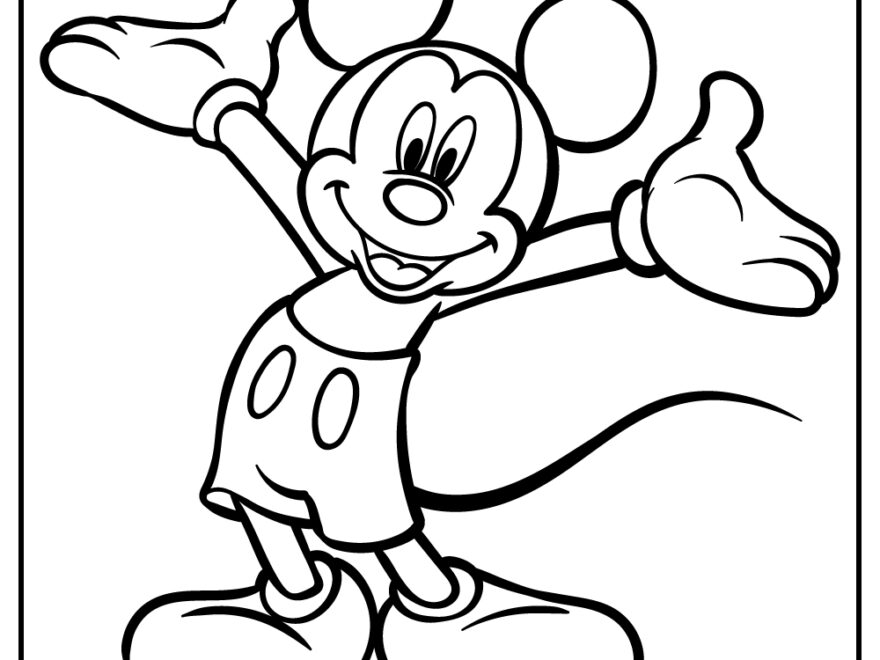 35 Mickey Mouse Coloring Pages 100 Free Printables