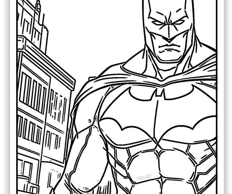 36 Batman Coloring Pages Free PDF Printables Simply Love Coloring