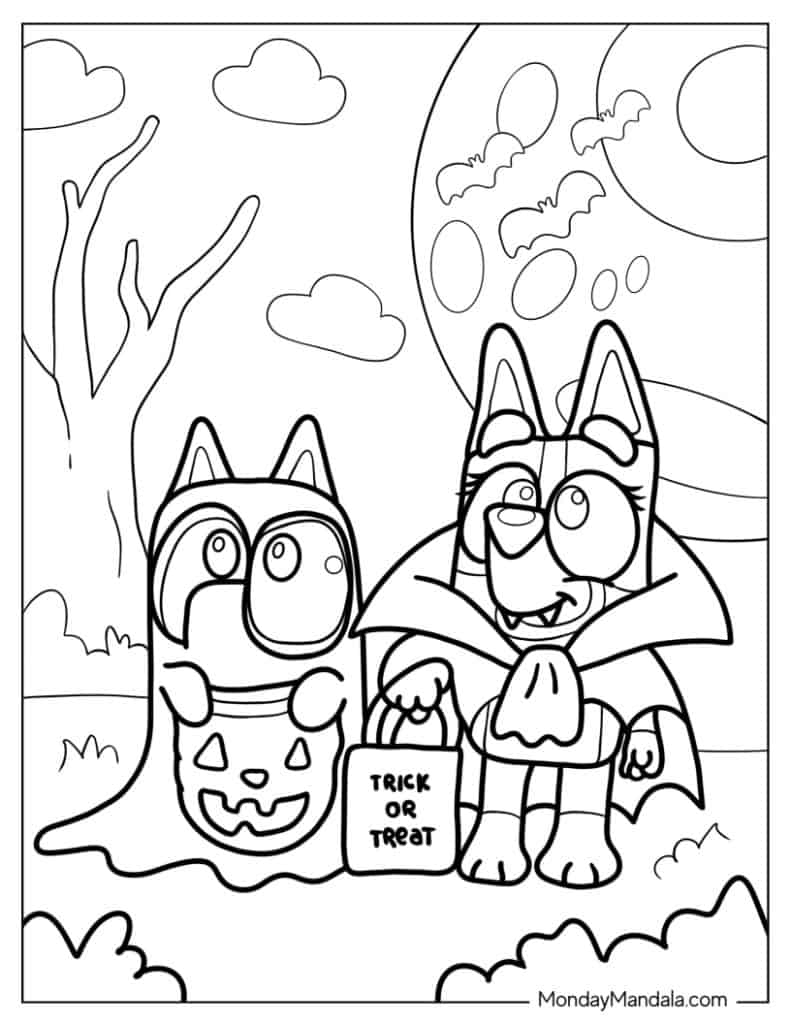 36 Bluey Coloring Pages Free PDF Printables 36 Bluey Coloring Pages Free PDF Printables