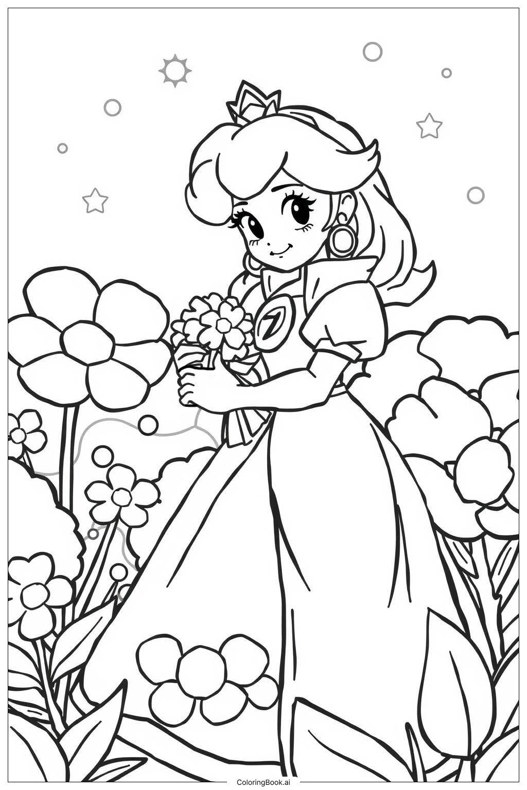 coloring pages princess peach coloring pages princess peach