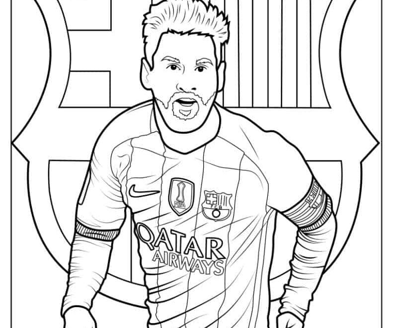 38 Lionel Messi Coloring Pages Free PDF Printables