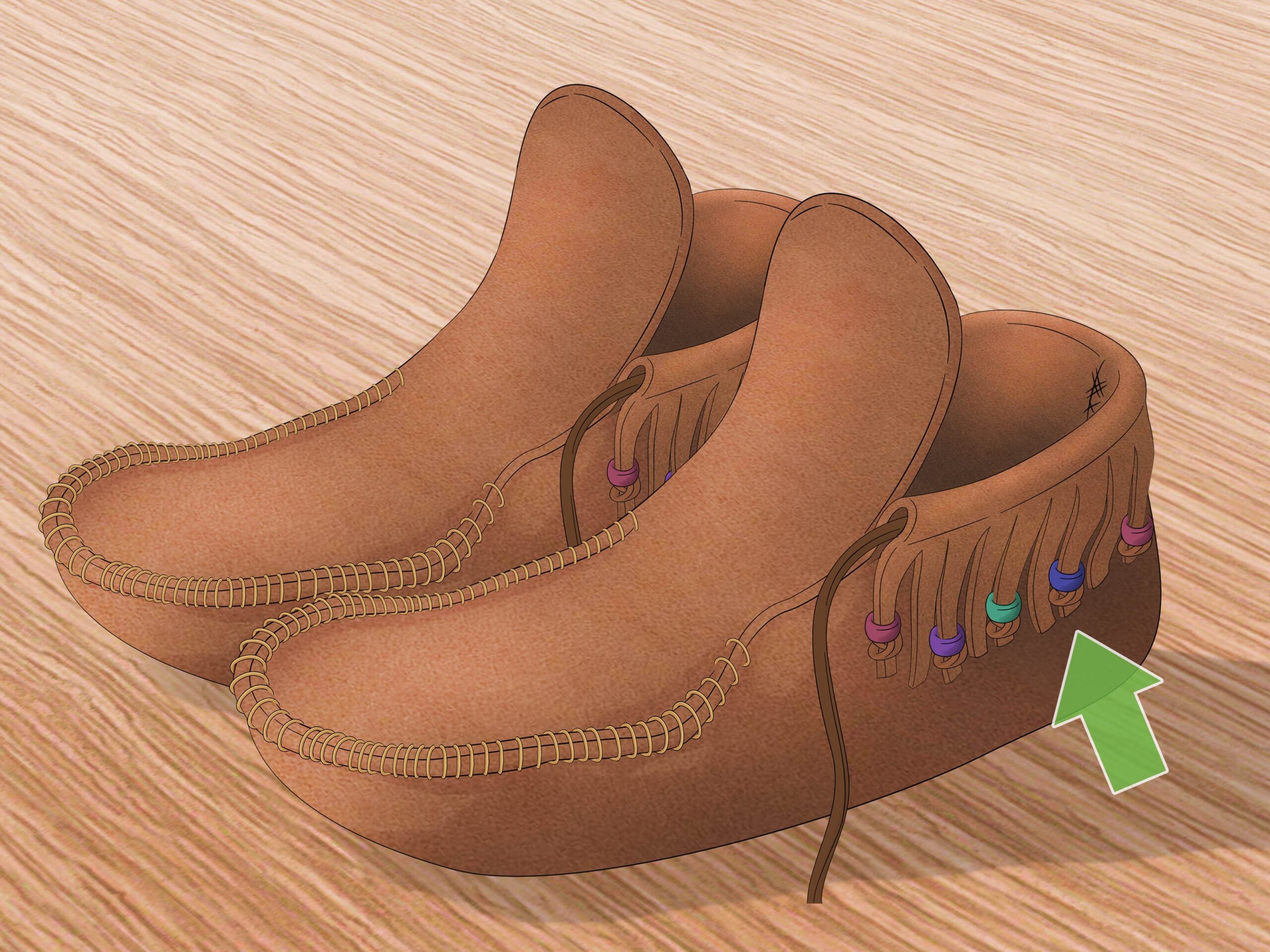 4 Ways To Make Moccasins WikiHow
