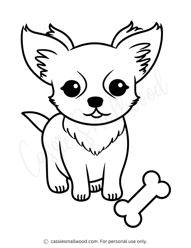printable coloring pages dog