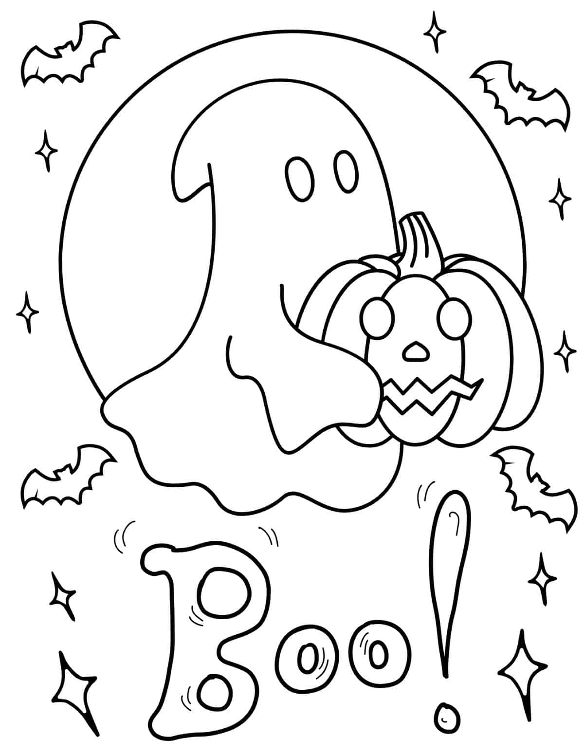 40 Free Halloween Coloring Pages For Kids And Adults Prudent Penny Pincher