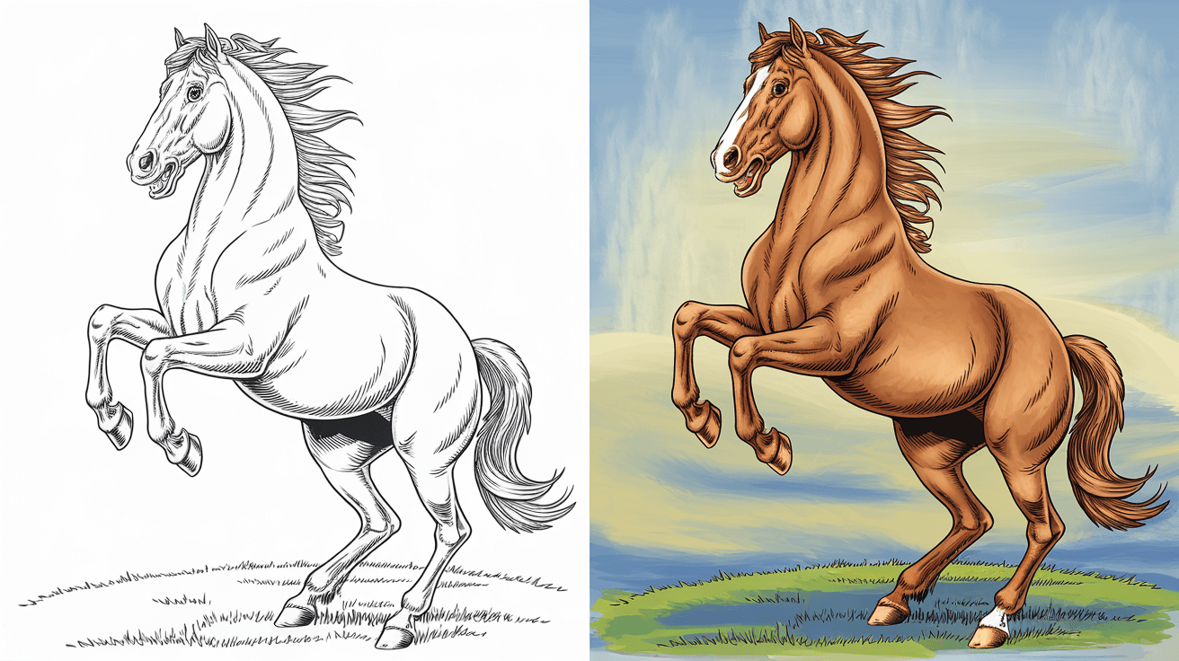 40 Free Printable Horse Coloring Pages 40 Free Printable Horse Coloring Pages