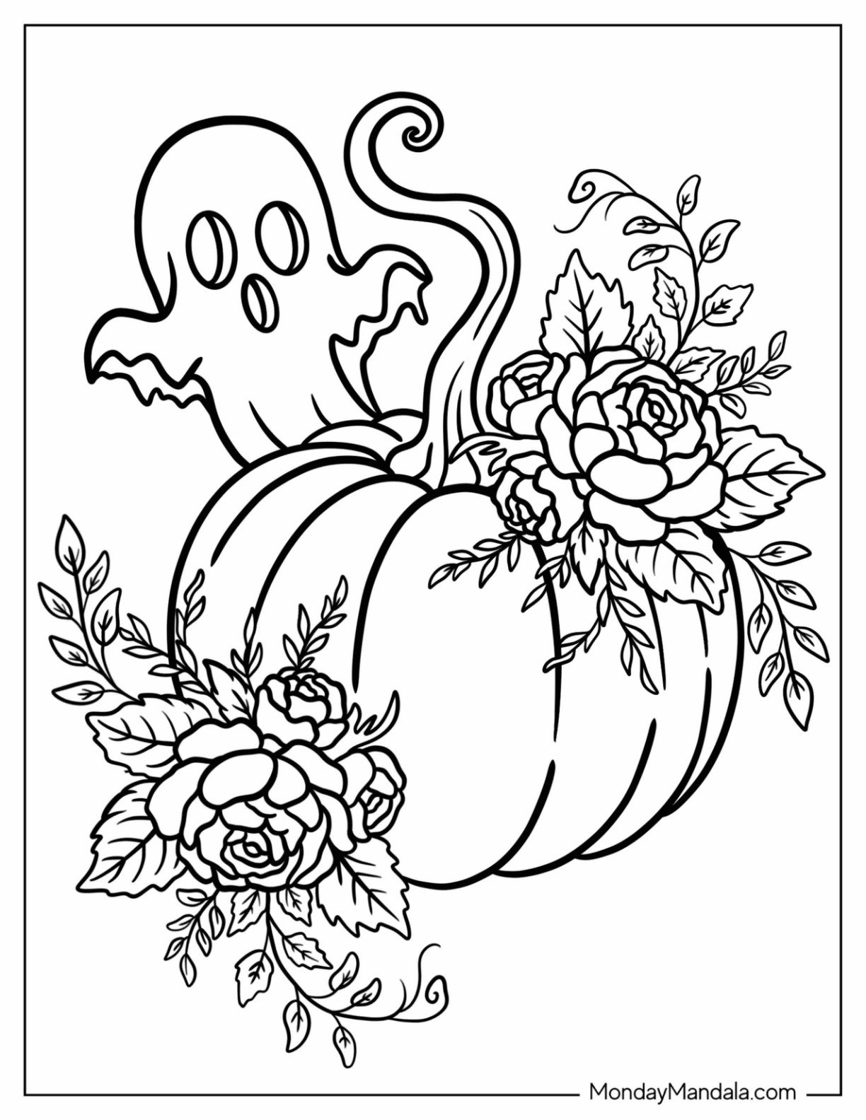 coloring pages for adults halloween