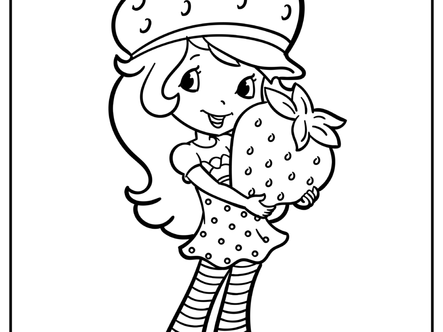 40 Strawberry Shortcake Coloring Pages 100 Free Printables