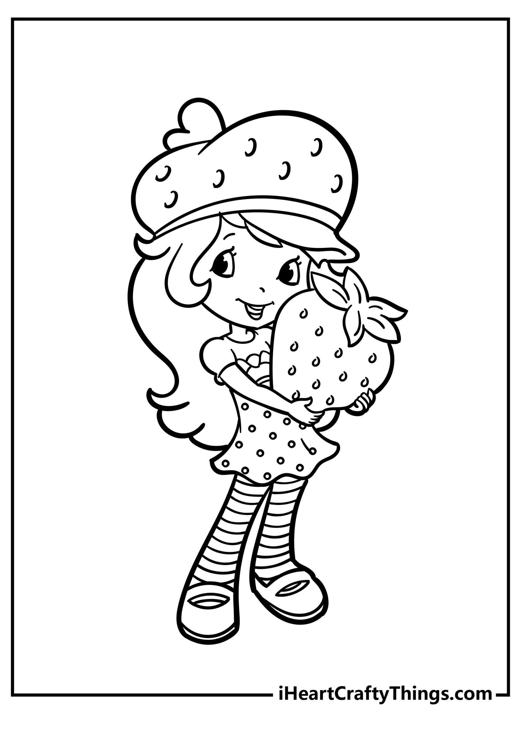 40 Strawberry Shortcake Coloring Pages 100 Free Printables 40 Strawberry Shortcake Coloring Pages 100 Free Printables
