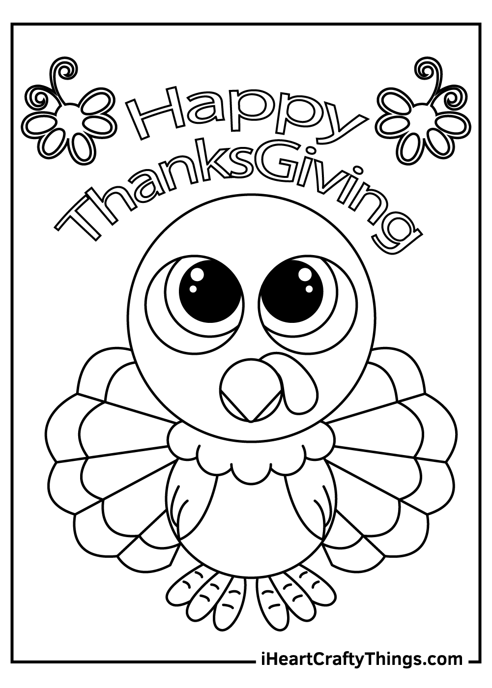 40 Turkey Coloring Pages Free Printables For Thanksgiving  40 Turkey Coloring Pages Free Printables For Thanksgiving