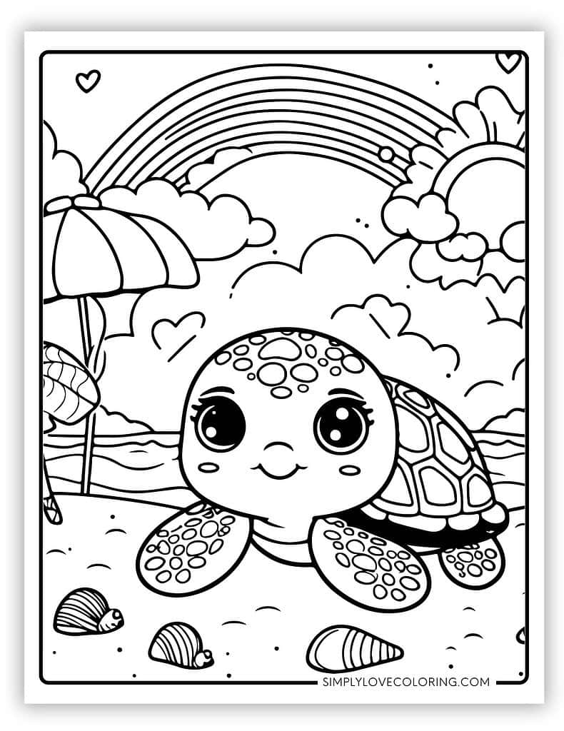 cute coloring pages free printable