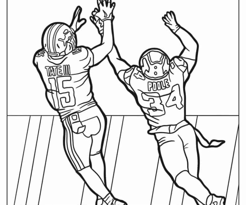 42 Football Coloring Pages Free PDF Printables