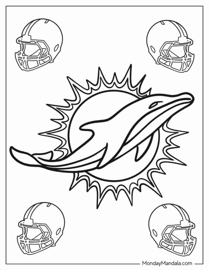 42 Football Coloring Pages Free PDF Printables 