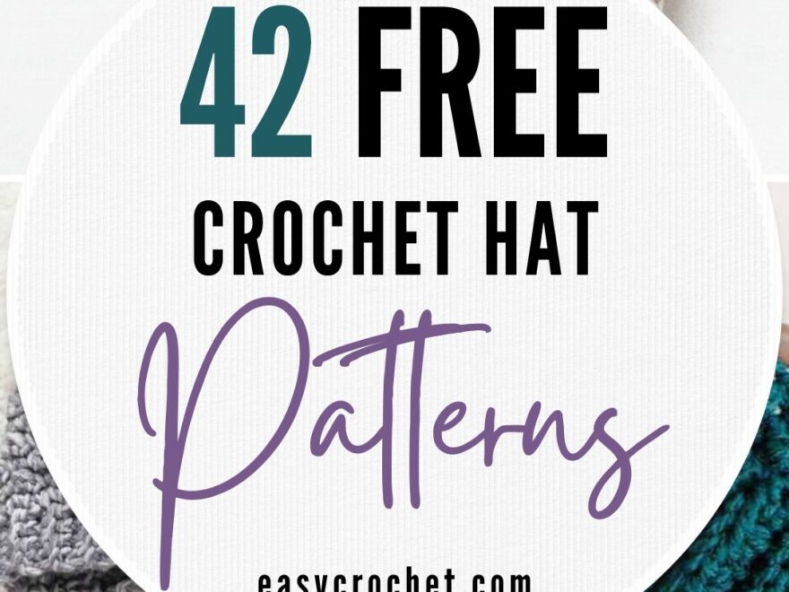 42 Free Beanie And Crochet Hat Patterns Easy Crochet Patterns
