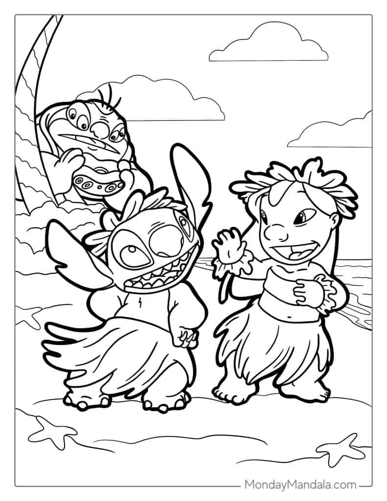 lilo and stitch printable coloring pages lilo and stitch printable coloring pages