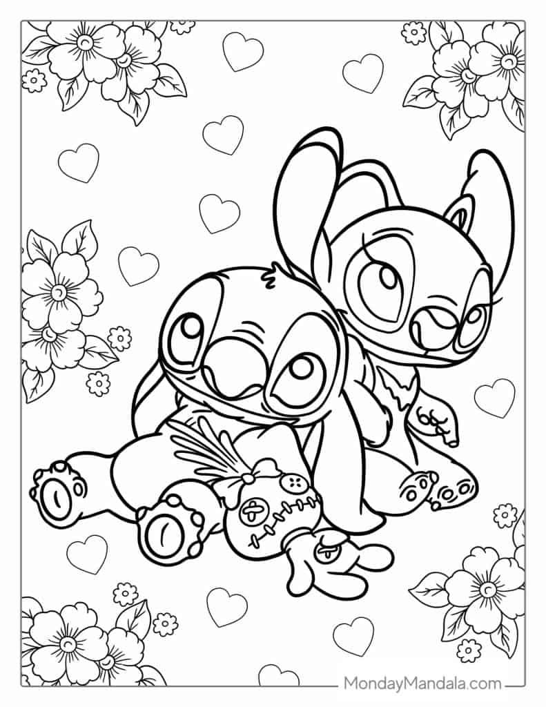 42 Lilo Stitch Coloring Pages Free PDF Printables 42 Lilo Stitch Coloring Pages Free PDF Printables