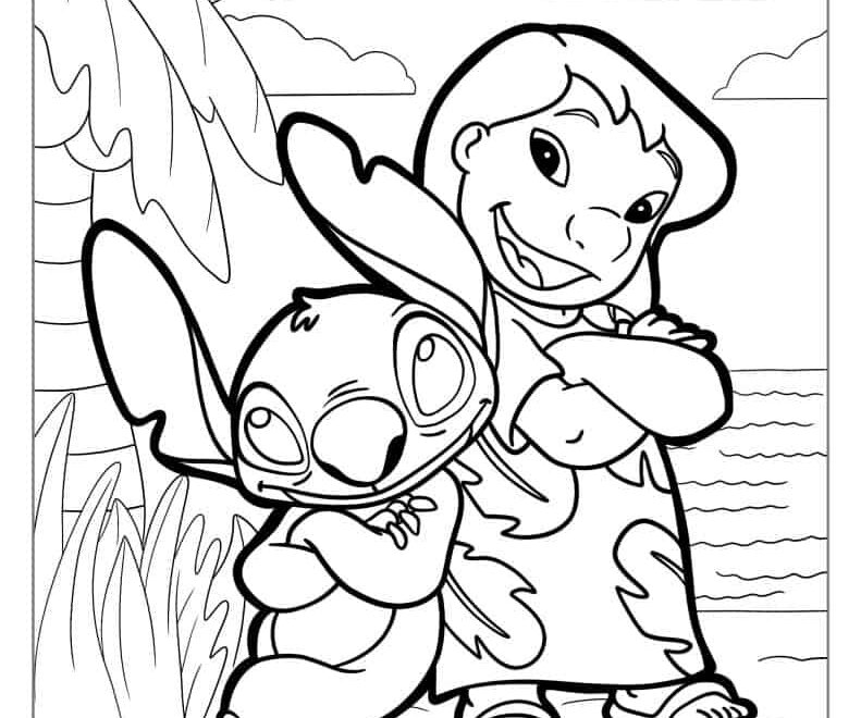 42 Lilo Stitch Coloring Pages Free PDF Printables