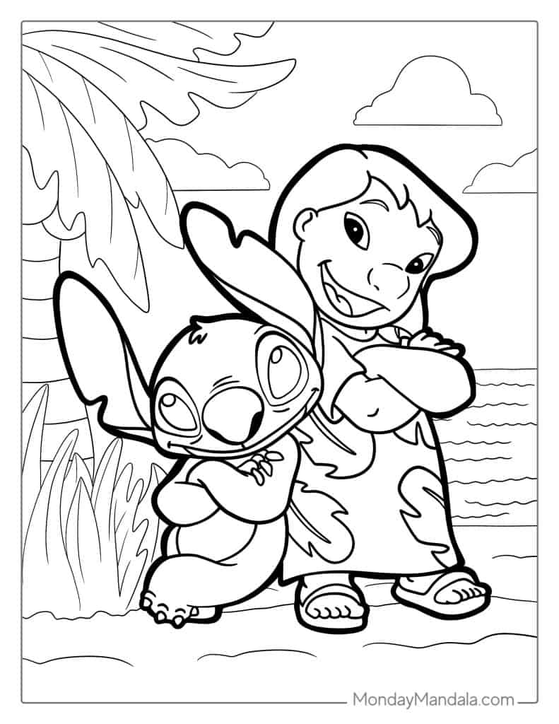 42 Lilo Stitch Coloring Pages Free PDF Printables 42 Lilo Stitch Coloring Pages Free PDF Printables