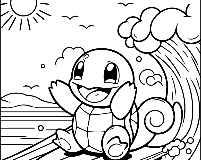 44 Free Pok mon Coloring Pages Printable PDF Downloads