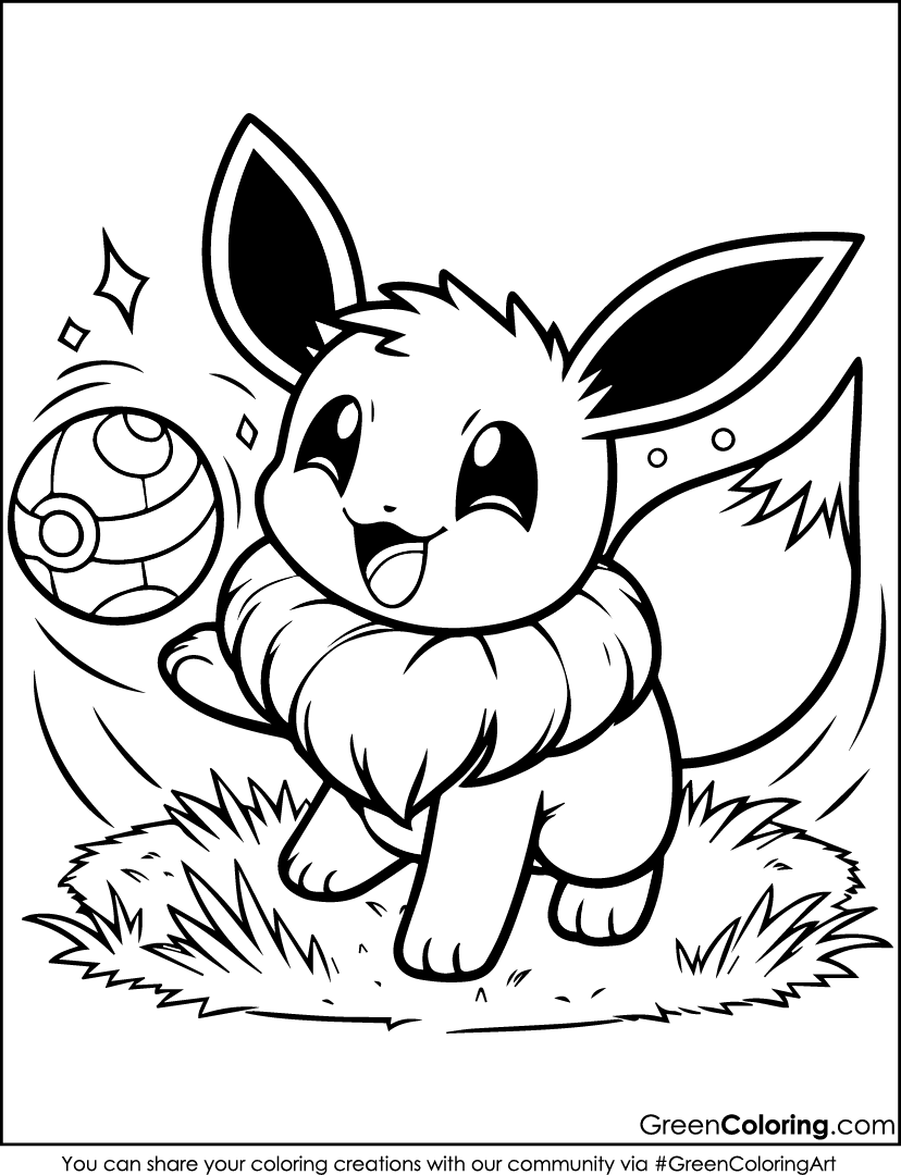 44 Free Pok mon Coloring Pages Printable PDF Downloads  44 Free Pok mon Coloring Pages Printable PDF Downloads