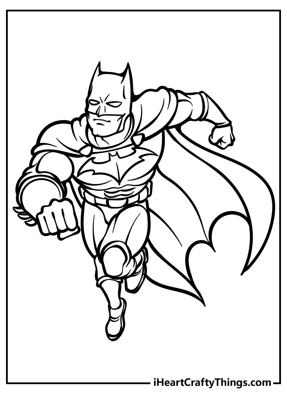 printable batman coloring pages