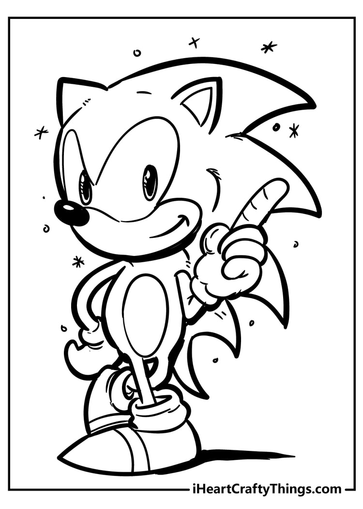 45 Sonic Coloring Pages 100 Free Printable PDF Sheets  45 Sonic Coloring Pages 100 Free Printable PDF Sheets