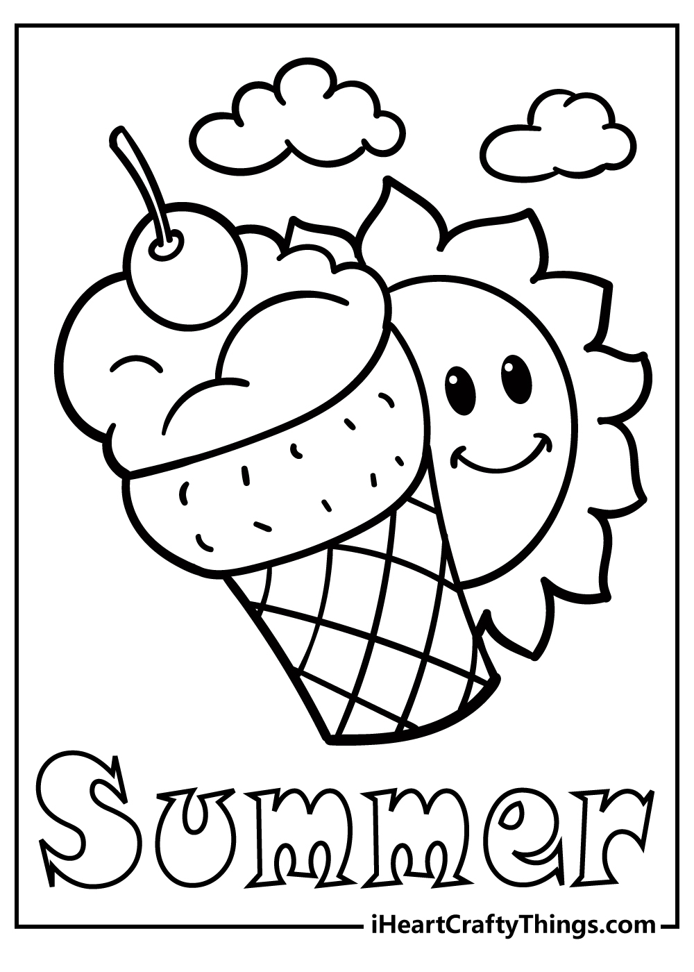 free printable summer coloring pages free printable summer coloring pages