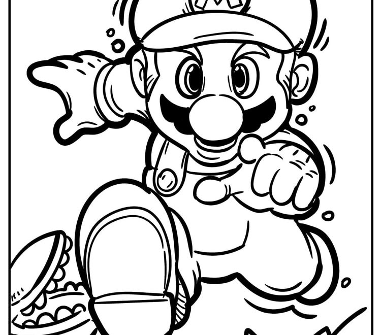 45 Super Mario Coloring Pages 100 Free Printables