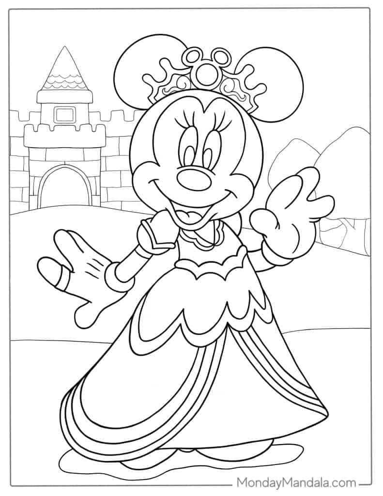 47 Minnie Mouse Coloring Pages Free PDF Printables 47 Minnie Mouse Coloring Pages Free PDF Printables