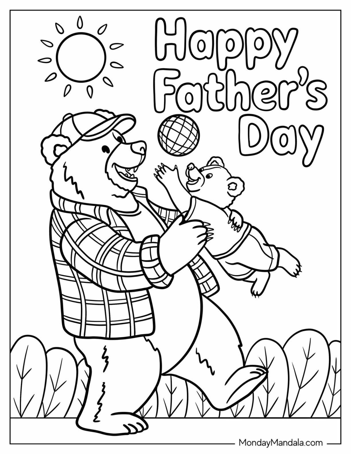 48 Father s Day Coloring Pages Free PDF Printables  48 Father s Day Coloring Pages Free PDF Printables
