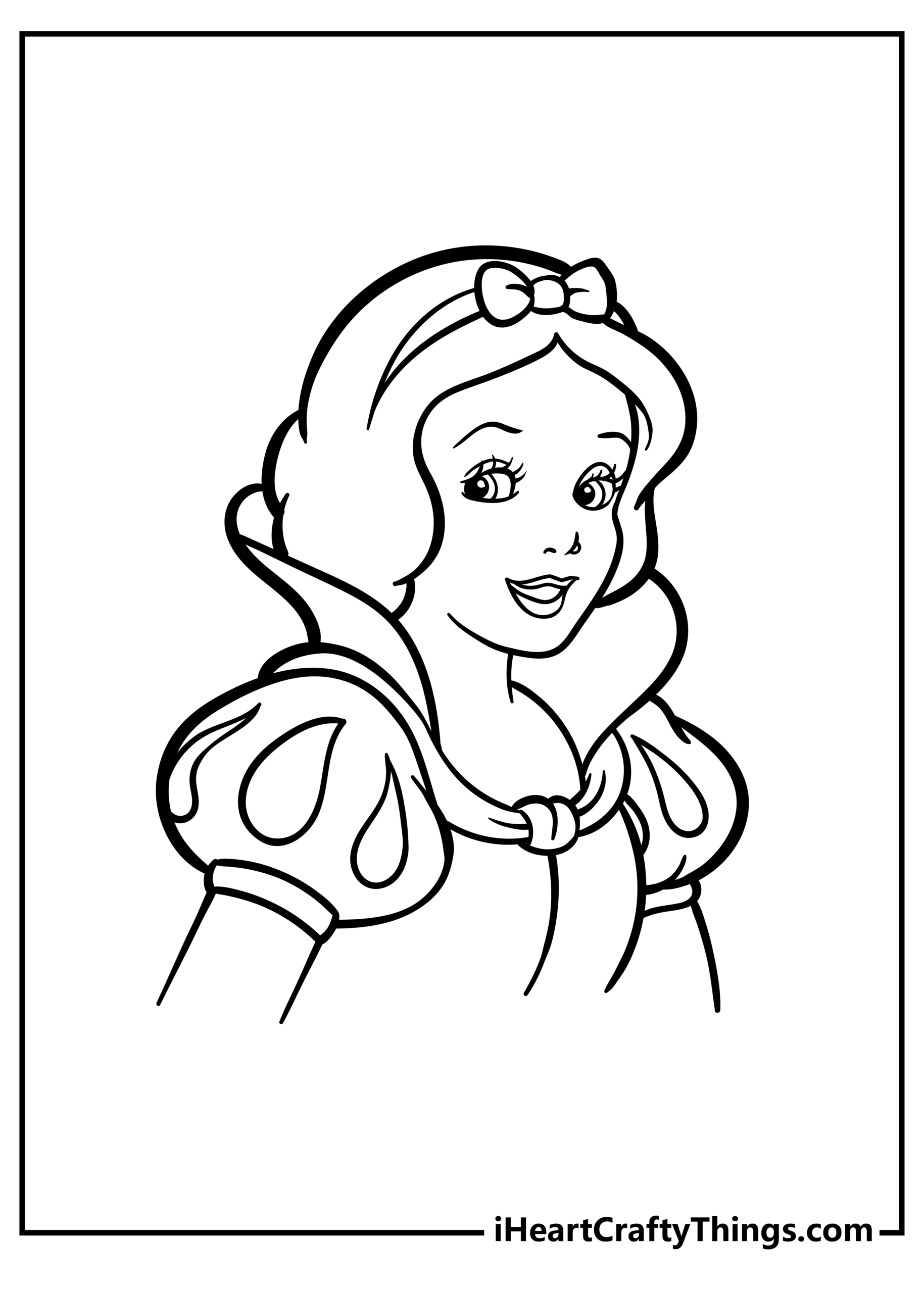 snow white coloring pages snow white coloring pages