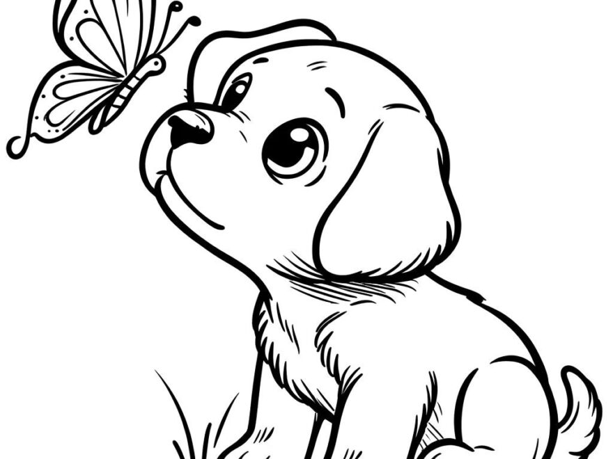 5 Cute Dog Coloring Pages Dog Coloring Cute Kids Dog Coloring Puppy Coloring Cute Puppy Dogs Cute Gift Idea Animal Coloring Puppy Etsy