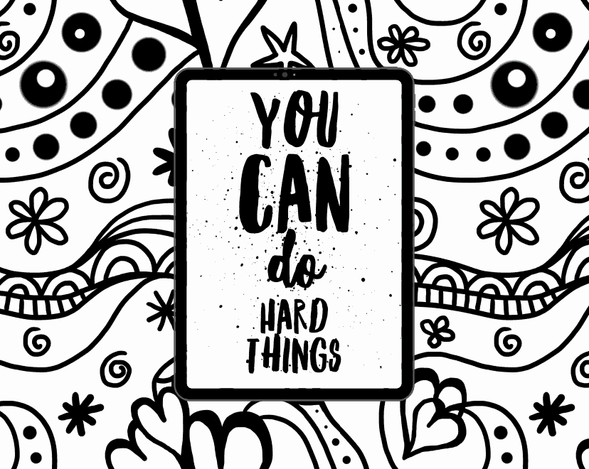 5 Empowering Coloring Pages For Teens Free Printables I Spy Fabulous