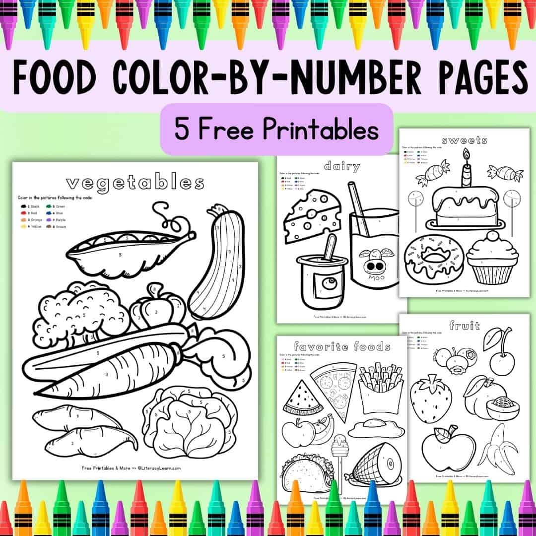 food coloring pages printable food coloring pages printable